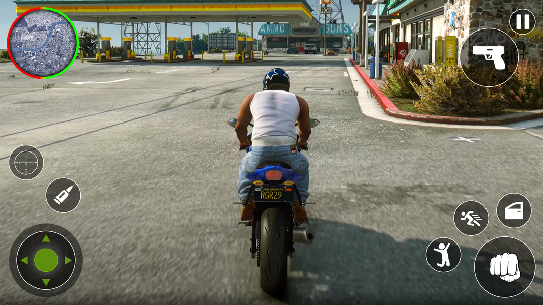 Gangster Crime Simulator Game - Gameplay image of android game