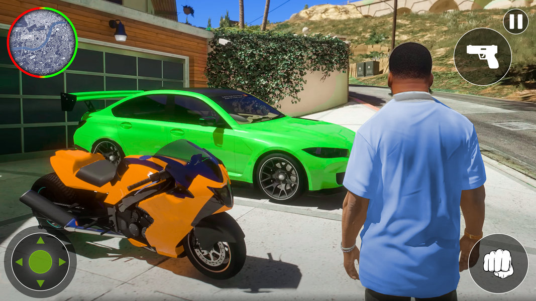 Gangster Crime Simulator Game - Gameplay image of android game