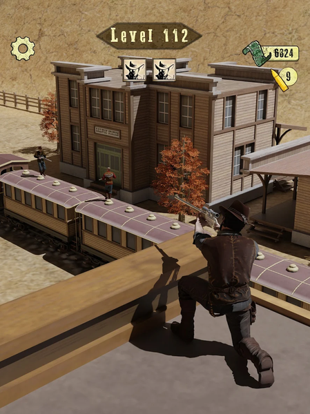 Wild West Sniper: Cowboy War - عکس بازی موبایلی اندروید