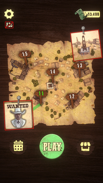 Wild West Sniper: Cowboy War - عکس بازی موبایلی اندروید