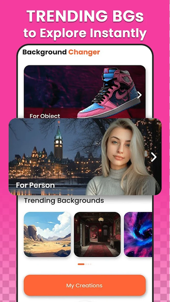 BG Changer: Background Remover - عکس برنامه موبایلی اندروید