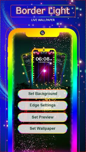 Border Light Wallpaper 2020 - Color Live Wallpaper - Image screenshot of android app