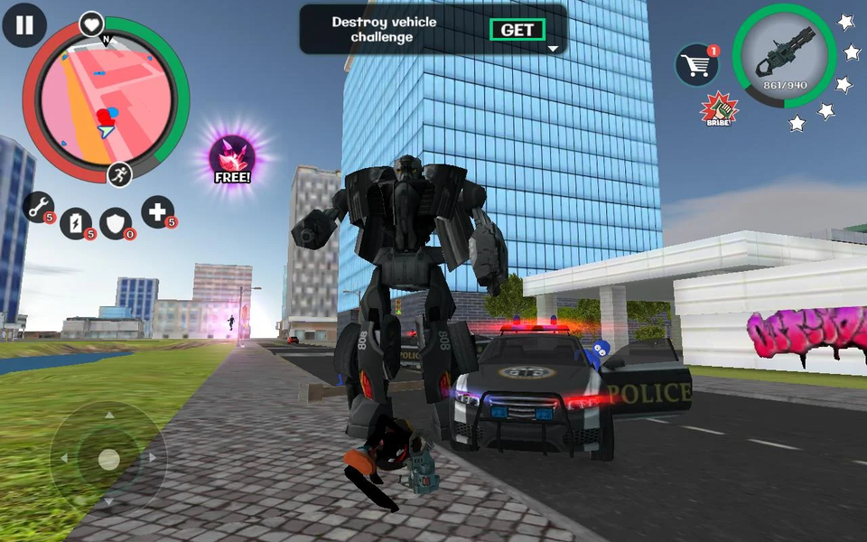 Stick Rope Hero 2 - Gameplay image of android game