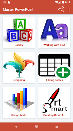 Master PowerPoint - Image screenshot of android app