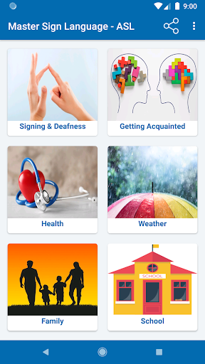 Master Sign Language - ASL - Image screenshot of android app