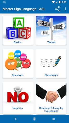 Master Sign Language - ASL - Image screenshot of android app