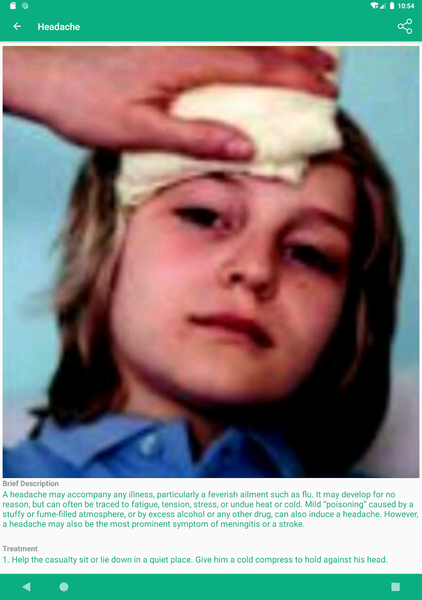 Medical Emergencies-First Aid - Image screenshot of android app