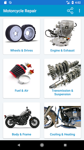 Motorcycle Repair - Image screenshot of android app