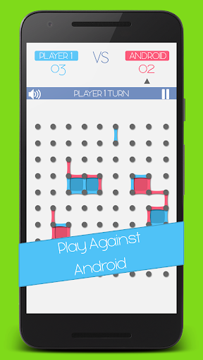 Dots and Boxes game - عکس بازی موبایلی اندروید