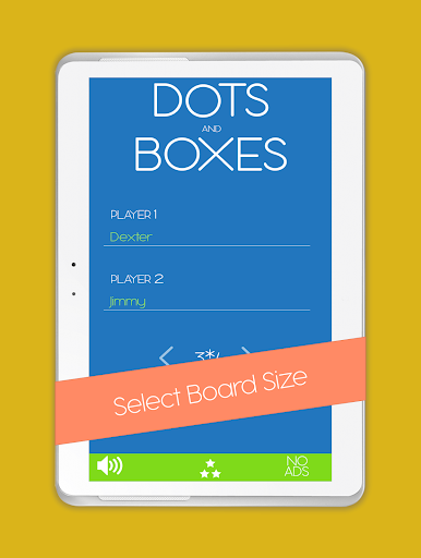 Dots and Boxes game - Gameplay image of android game