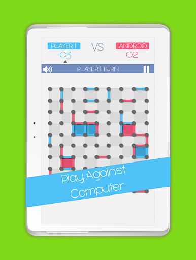 Dots and Boxes game - Gameplay image of android game