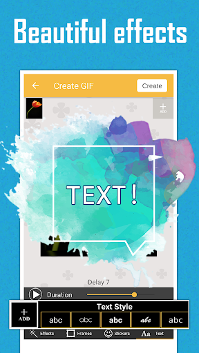 GIF Maker - images to gif - عکس برنامه موبایلی اندروید