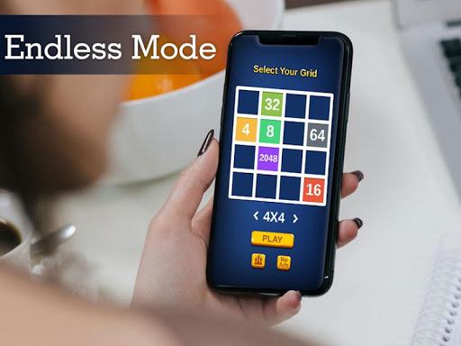 2048 endless puzzle game - Image screenshot of android app