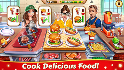Crazy Chef Food Cooking Game - عکس بازی موبایلی اندروید