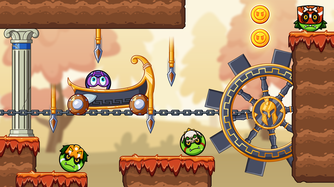 Ball V - Red Boss Challenge - عکس بازی موبایلی اندروید