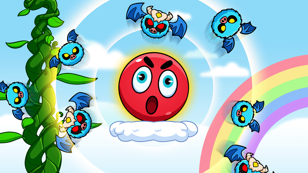 Ball V - Red Boss Challenge - عکس بازی موبایلی اندروید