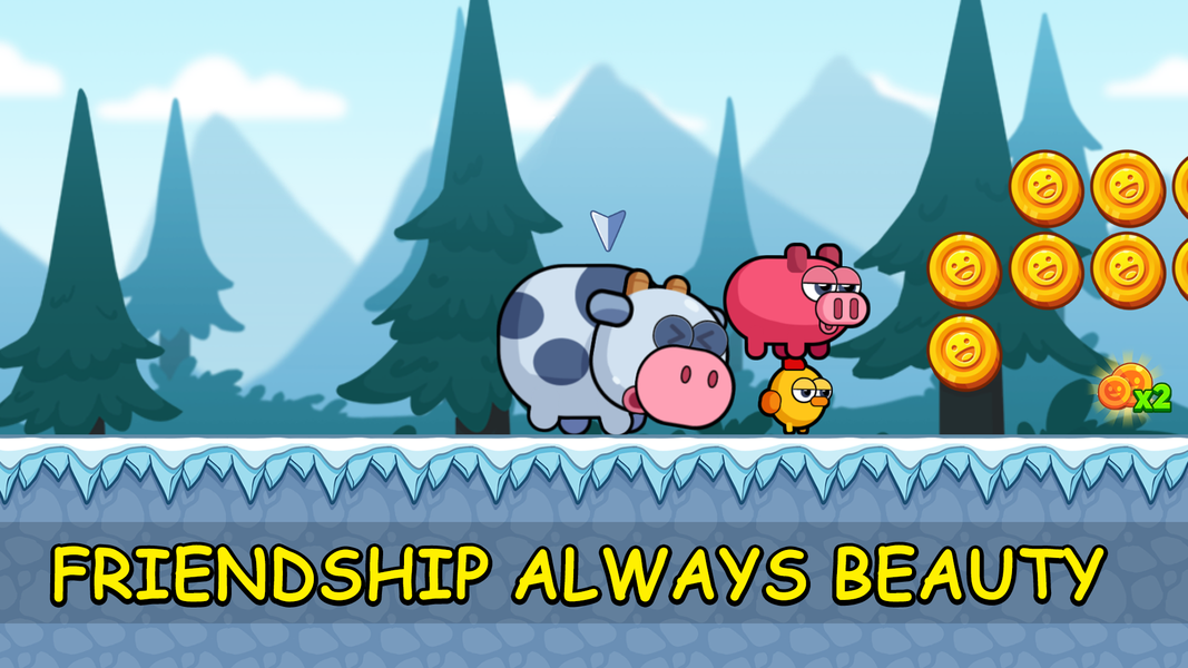Farm Island - Cow Pig Chicken - Gameplay image of android game