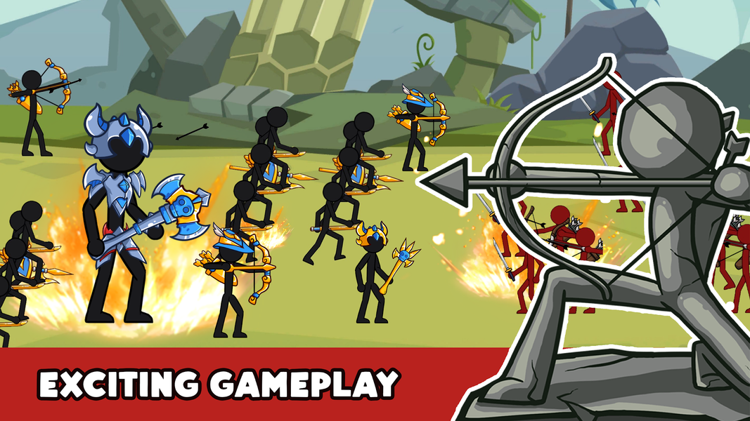 War of Stick: Conquer Battle - عکس بازی موبایلی اندروید