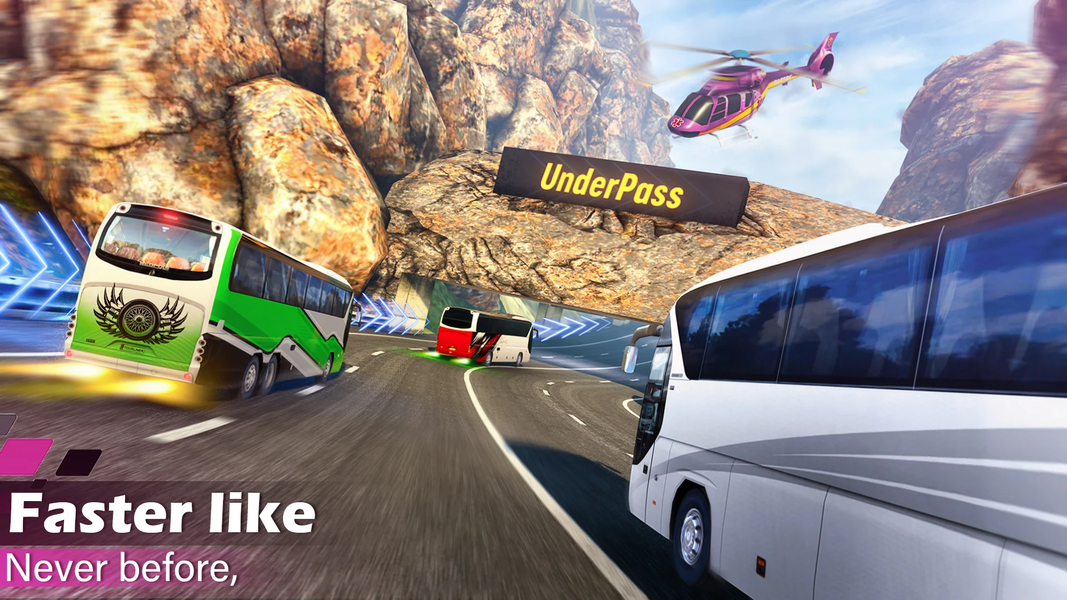 Coach Bus Games City Bus Sim - Gameplay image of android game