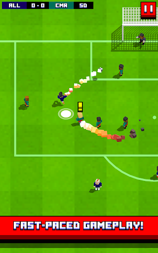 Retro Soccer - Arcade Football Game - Gameplay image of android game