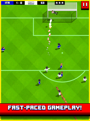 Retro Soccer - Arcade Football Game - Gameplay image of android game