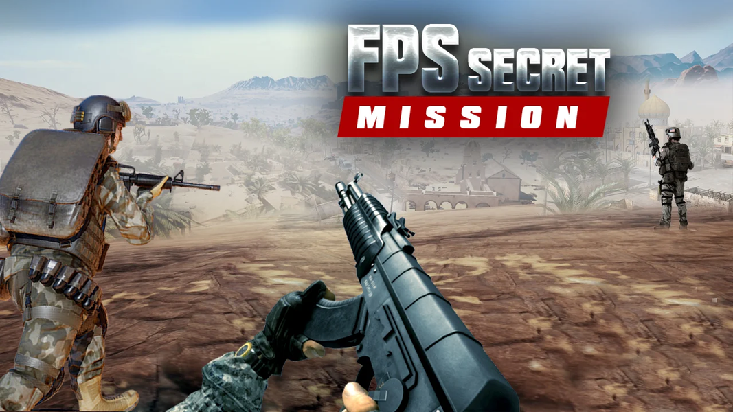 FPS Secret Mission Strike : Te - عکس بازی موبایلی اندروید
