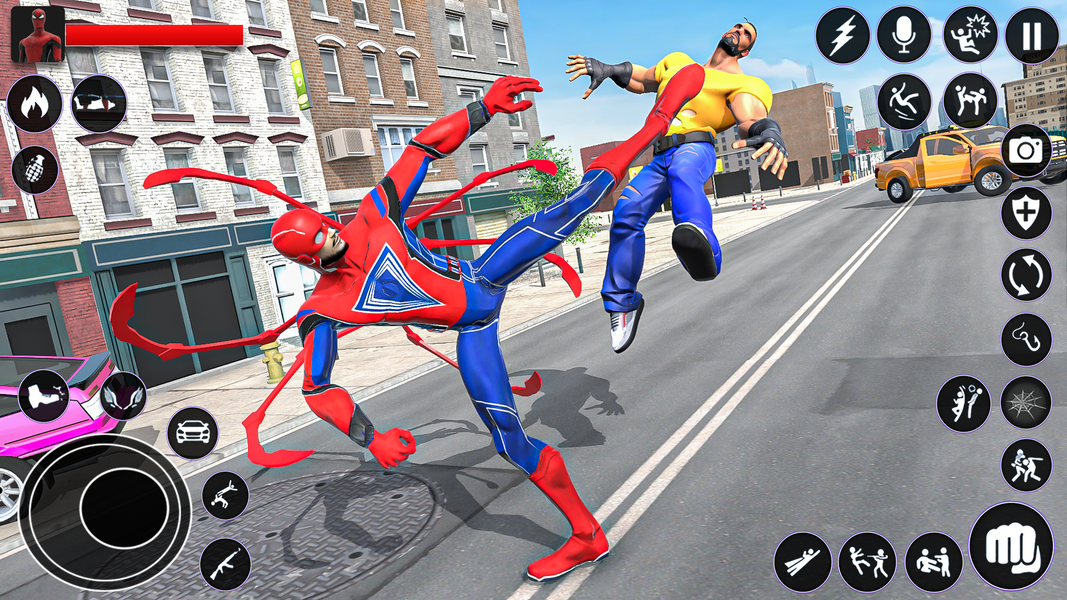 Spider Fighter Rope Hero City - عکس بازی موبایلی اندروید