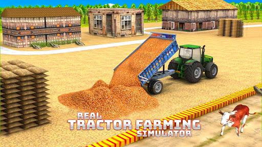 Real Tractor Farming Simulator 2020 3D Game - عکس برنامه موبایلی اندروید