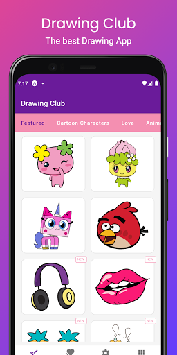 Drawing Club - Learn to Draw Step by Step - Image screenshot of android app