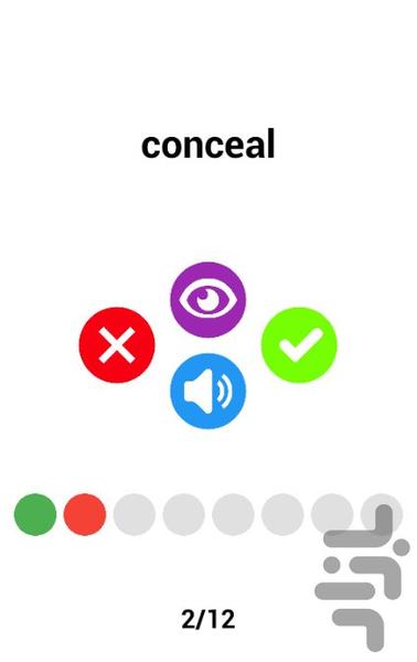 آموزش لغات 504 به روش TICK8 - عکس برنامه موبایلی اندروید