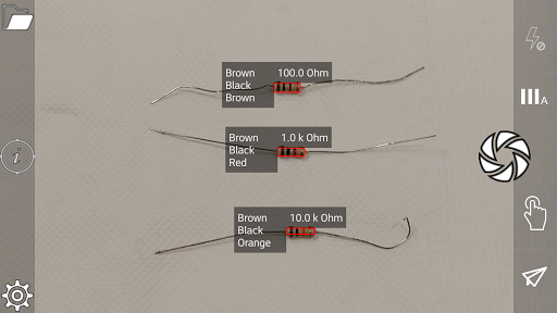 Resistor Scanner - Image screenshot of android app