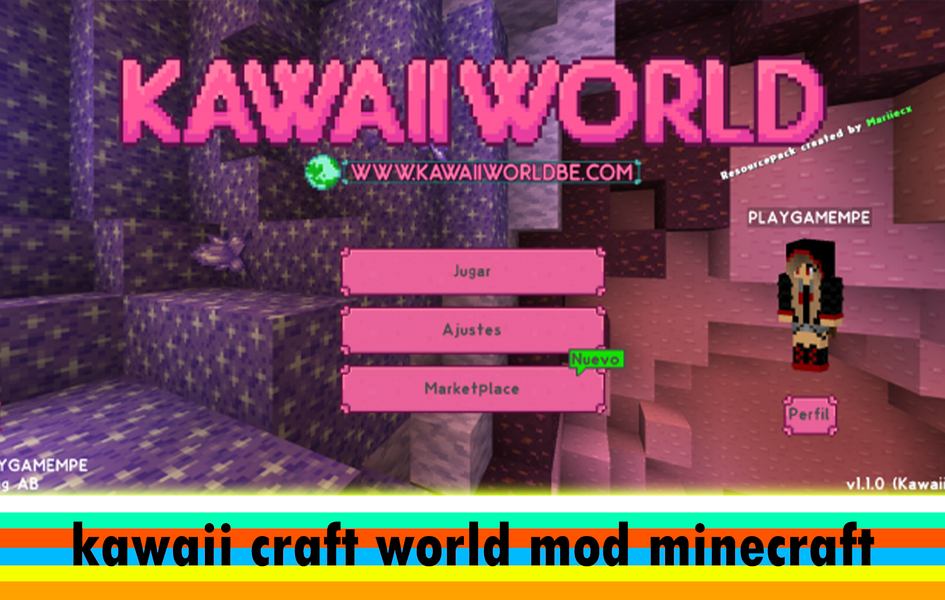 Minecraft Kawaii WorldCraft - عکس برنامه موبایلی اندروید