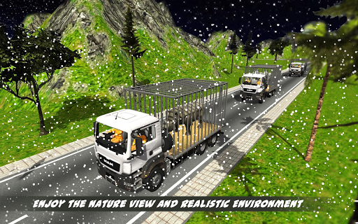 Farm Animal Transport Simulator Wild 3D - Image screenshot of android app