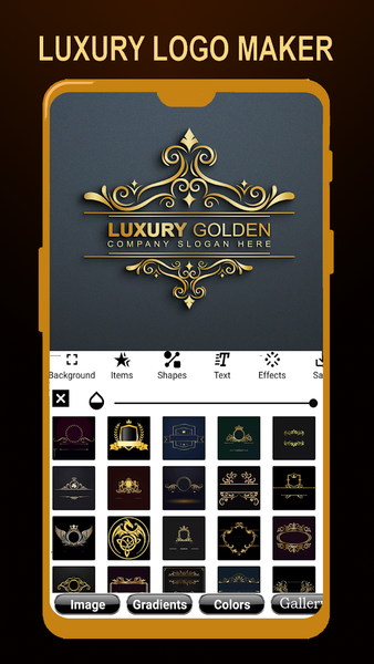 Luxury Logo maker, Logo Design - عکس برنامه موبایلی اندروید