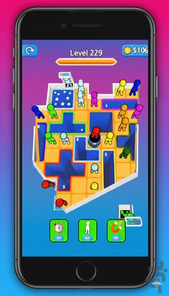 سقوط چی - Gameplay image of android game