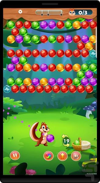 سنجاب حباب باز - Gameplay image of android game