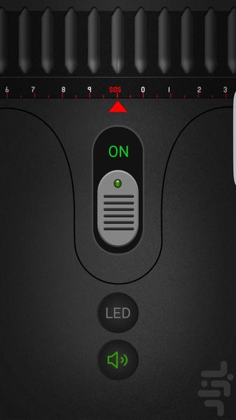 چراغ قوه + اعلان کمک - Image screenshot of android app