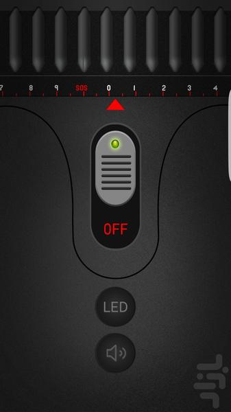 چراغ قوه + اعلان کمک - Image screenshot of android app