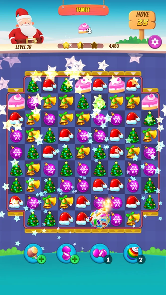 Christmas Match Puzzle - عکس بازی موبایلی اندروید