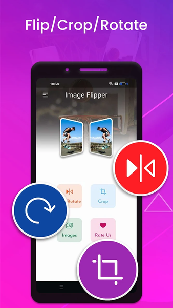 Mirror Image - Flip Image - Image screenshot of android app