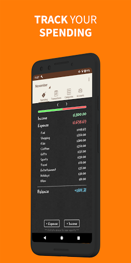 Spending Tracker - عکس برنامه موبایلی اندروید