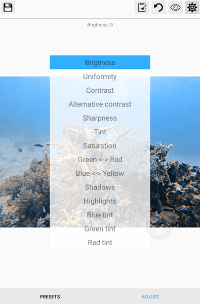 UwEdit - Diving footage editor - عکس برنامه موبایلی اندروید