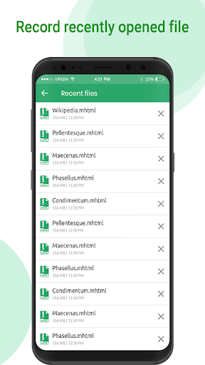 MHT/MHTML Viewer & PDF Convert - عکس برنامه موبایلی اندروید