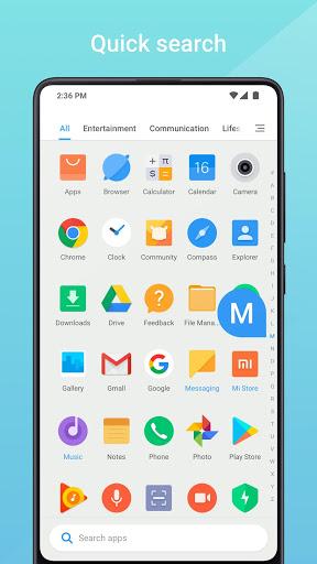 Mint Launcher - عکس برنامه موبایلی اندروید