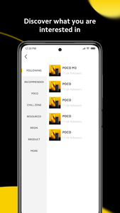POCO Community - Image screenshot of android app