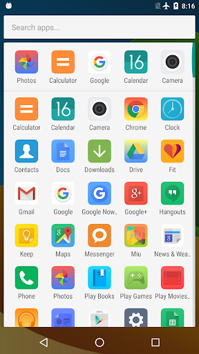 Mi Launcher - Image screenshot of android app