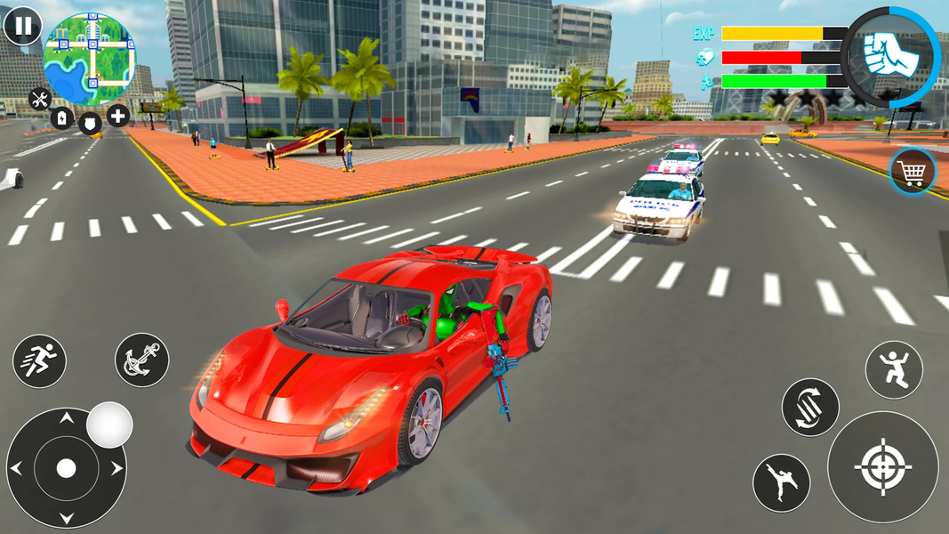 Wing Superhero Shooting Games - Gameplay image of android game