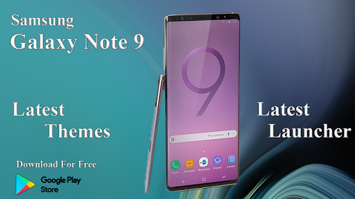 Theme for Samsung Note 9 |  Galaxy note 9 launcher - Image screenshot of android app