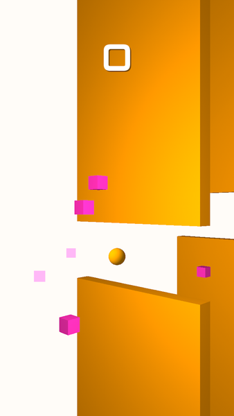 Ball, Gap Ahead 3D ! - Gameplay image of android game