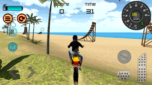 Motocross Beach Jumping - موتورسواری - عکس بازی موبایلی اندروید